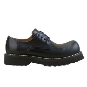Nouvelles Chaussures en Cuir pour Hommes Printemps 2026 – Derby Décontractées Haut de Gamme en Cuir Véritable à Bout Épais, Tendance et Élégantes - Product Image 5