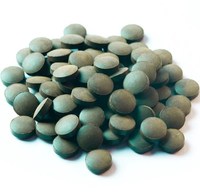Comprimés de spiruline en vrac, capsules de spiruline en poudre