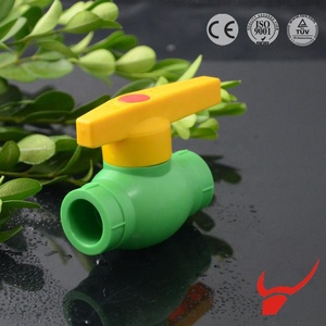 Công Ty Sản Xuất Sử Dụng Trong Đường Ống <span class=keywords><strong>PPR</strong></span> Phụ Kiện Van Bi Với Cần Gạt - Product Image 2