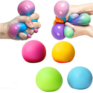 Shang Run Stress Relief <b>Balls</b> TPR Soft Rubber <b>Squeeze</b> Toys Portable Exercise For Teenagers 7-14 Years Old - Product Image 4