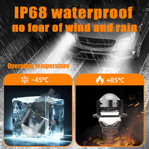 Ake <span class=keywords><strong>A99</strong></span> 130W Lossless Installatie Biled Projector 3 Inch 12V 6000K 13000lm Bi Led Projector Lens 3.0 Auto Projector Koplamp - Product Image 5