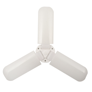 Modern Home Office <b>LED</b> <b>Tube</b> Light with DC Motor 5 Blades Agi32 Layout Plastic Body Surface Mounted White 20cm Clips Wires - Product Image 5