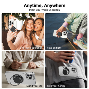 Mạnh mẽ N52 điện thoại từ chủ Finger Nhẫn đứng Grip mềm biểu tượng tùy chỉnh griptok popping Ổ cắm điện thoại cho m-an toàn di động chân đế - Product Image 6