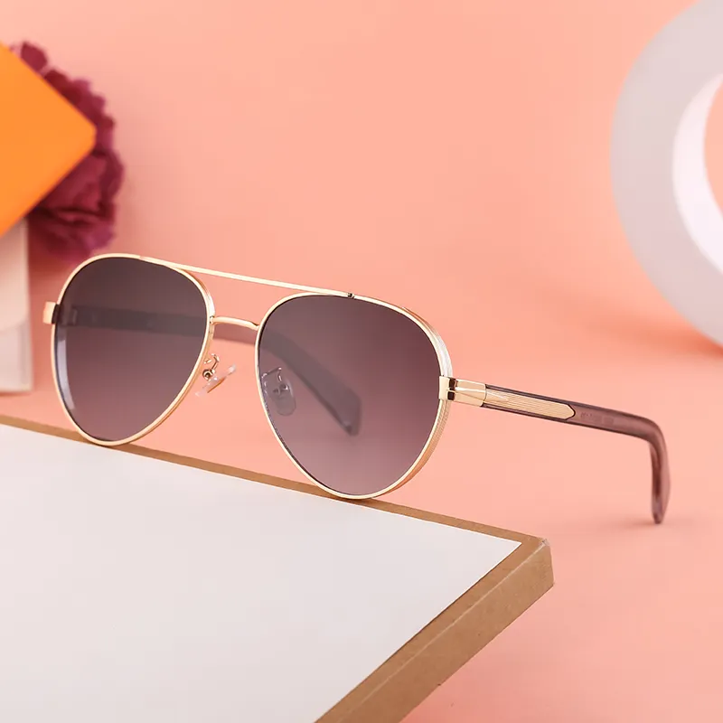 Partagas Fashion Aviation Designer Custom Logo Steampunk Punk Double Bridge UV400 Shades Sun Glasses Sunglasses for Women Men