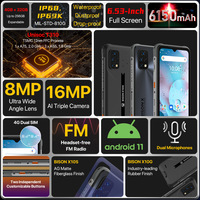 Umidigi Bison X10g 4+32GB 4G Smartphone Globale Resistente, 6.67 Pollici, Disponibile su Borsa di Hong Kong