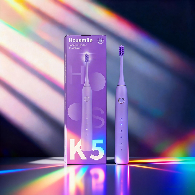 High Quality Rechargeable Electric Toothbrush 5 Modes Whitening 43000VPM Sonic Vibration Soft Bristles IPX7 USB Type-C Charging