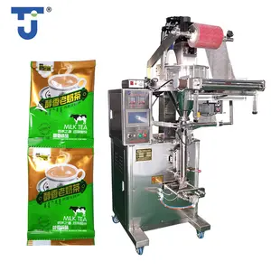 Milk Tea Coffee Soybean Powder Bag Food Packing Automatic Sachet Pouch Auger Vertical Filling Multi-function Packaging Machine