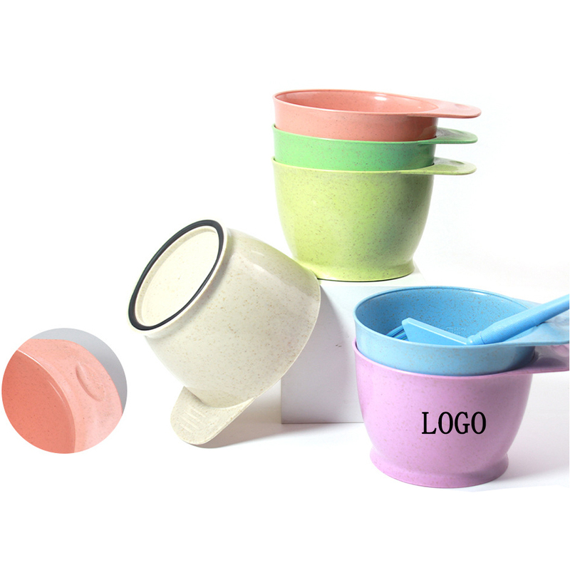 Wheat Straw Hair Dye Bowl Colorful