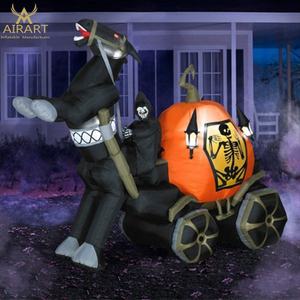 Caballero sin Cabeza Inflable para Decoración de Halloween - Product Image 6