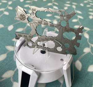 Nouveau portefeuille multifonctionnel de taille <span class=keywords><strong>carte</strong></span> de crédit pour le camping en plein air, avec plus de 50 fonctions - Product Image 4