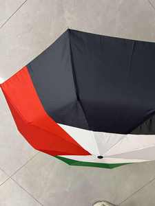 Ombrello Personalizzato Palestina con Logo Prodotto Palestinese 8 Stecche Completamente Automatico Portatile con Bandiera Palestinese per Esterni - Product Image 3