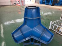 Moule en acier haute résistance pour blocs de dissipation des vagues en béton préfabriqué à quatre pyramides pour brise-lames portuaires