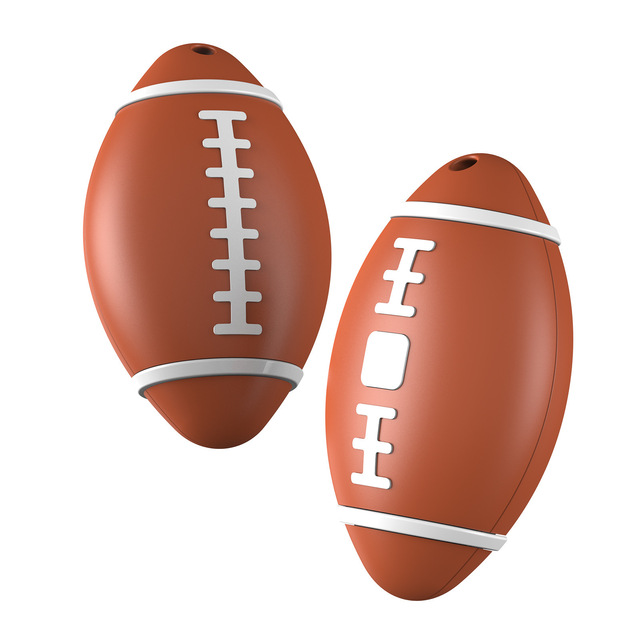 Rugby Design Tracker Air Tag Smart Finder Tag Pet Key Wallet Bag Backpack Luggage Locator Anti-Lost Device for Find My IOS