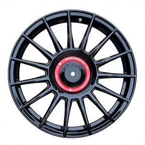 Jantes en alliage de haute qualité neuves de 17, 18 et 19 pouces, 5x108, 5x112, 5x114.3, 5x120 mm, noir mat, forgées, pour modèles universels - Product Image 1