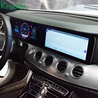 Autoradio Android Krando 24,6 pouces double écran pour Mercedes Benz Classe E W213 E260 E300 2016 - 2023, CarPlay sans fil, conduite à gauche