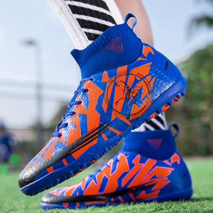 รองเท้าฟุตบอล <span class=keywords><strong>CR7</strong></span> ดีไซน์เรียบง่าย ป้องกันแรงกระแทก ออกแบบโลโก้ได้ตามต้องการ รองเท้าฟุตบอลมืออาชีพสำหรับผู้ชาย - Product Image 3