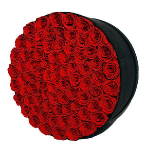 All'ingrosso regalo di fiori lunga durata naturale reale eterno immortale arredamento secco per sempre eterno conservato rosa in scatola - Product Image 1