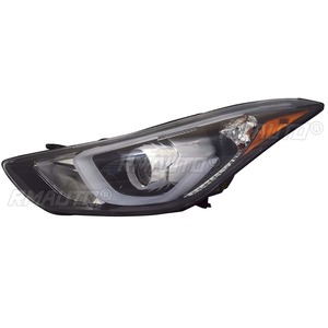 Pour Hyundai Elantra 2011-2013 : Phare antibrouillard LED, feux de jour, phare antibrouillard étanche, ensemble de phares de voiture, pièce de modification - Product Image 4