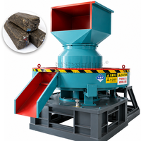 Machine à briquettes de déchets solides (RDF) pour déchets municipaux, film plastique, tissu, carton, vêtements, papier, haute efficacité, IoT