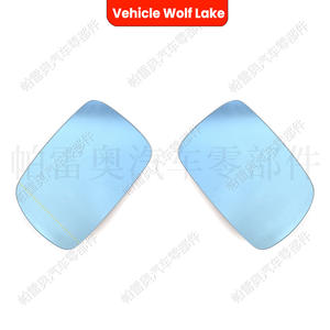 กระจกมองหลังรถยนต์ Pareau สำหรับ Audi A4 B5 A6 C5 ขวา 8D0857536E ซ้าย 8D0857535E สีดำ ABS อะไหล่ทดแทนใหม่ - Product Image 2