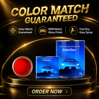 Peinture de retouche automobile pour fabricants de voitures – Couleurs 1K et 2K – Codes couleur