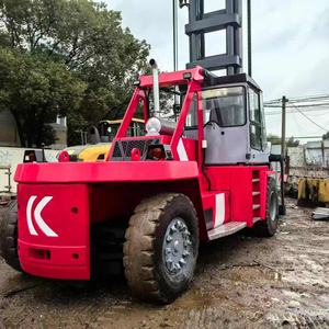 Montacargas Diésel Usado Kalmar de 30 y 42 Toneladas, de Bajo Precio, con Mástil Hidráulico Manual de 2 Etapas, Todoterreno, Marca Japonesa ISUZU - Product Image 1