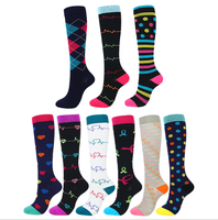 Medias Hombre De Mujer Compression Deportivas Futbol Medicos chaussettes noires pour hommes chaussettes De Compression tricotées décontractées pour femmes et hommes