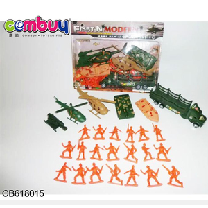 Nouveau produit : Ensemble de jeu d'imitation pour enfants, soldats en plastique, jouets de <span class=keywords><strong>force</strong></span> militaire - Product Image 5