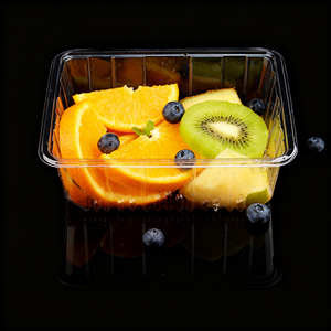 Excellente offre diverses spécifications et tailles récipient alimentaire 1400ml PET plateau d'emballage de fruits en plastique - Product Image 3