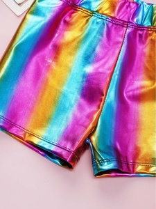 Shorts Métalliques pour Filles de 3 à 12 Ans, Danse Standard, Hot Pants, Jazz, Hip-Hop, Entraînement Sportif, Gymnastique, Pratique de la Danse - Product Image 5