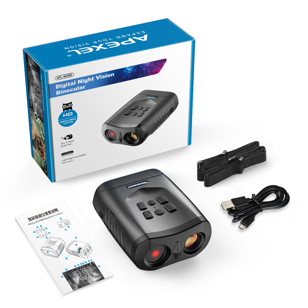 Инфракрасный мощный бинокль ночного видения 4K 2023 5x цифровой зум 3 ''HD экран цифровой ночного видения Охота