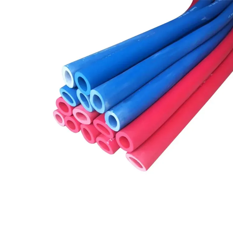Tubo de espuma de material sólido/hueco personalizado, tubo de espuma epe de color npvc