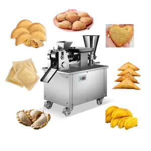 미국 Empanada 기계 자동 samosa 접는 empanadas 큰 패티 만두 만드는 기계 파이 성형 perogie 메이커 기계