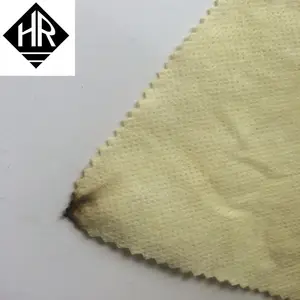 Aramid spun lace nonwoven aperture nonwoven fabric