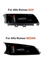 Nueva llegada Android 13 Qualcomm 8 Core coche Radio navegación GPS con cámara Carplay 360 para Alfa Romeo Giulia
