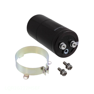 Authorized Distributor 2200 uF Chassis Mount LQR2G222MSEF CAP ALUM 2200UF 20% 400V SCREW Capacitor - Product Image 1