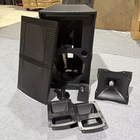 Caisse de haut-parleur passive V12 de 12 pouces, 8 ohms, vide, en contreplaqué simple couche MDF, avec haut-parleur néodyme 370385630mm, professionnelle