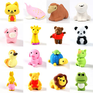 ラブリーで可愛い動物の消しゴム 50mm 2インチ カプセル用 独創的で斬新な子供向けギフト お子様向けおもちゃ - Product Image 5