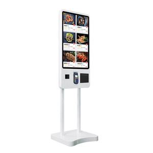 Chiosco Self-Service per Ristoranti Fast Food con Schermo Touch da 32 Pollici, Terminale di Pagamento e Ordinazione Automatica - Product Image 2