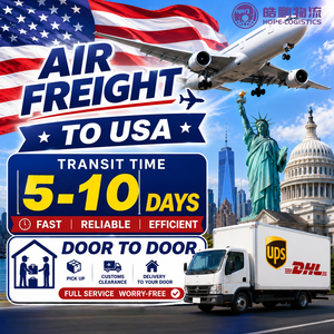 Transporte Aéreo Rápido de China a Estados Unidos, Agente de Envío Puerta a Puerta, Entrega de Carga Aérea, Logística de 5 a 10 Días, Servicio de Transitario DDP - Product Image 1