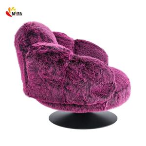 Ghế sofa đơn chân kim loại kiểu dáng hiện đại 2026, chất liệu vải, bền chắc, thiết kế sang trọng, thích hợp cho khách sạn, phòng khách, thư giãn. - Product Image 3