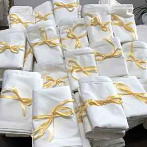 Serviettes de table brodées de haute qualité, logo personnalisé, serviettes en tissu en gros <span class=keywords><strong>LY</strong></span> - Product Image 4