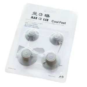 Laptop Cooler Feet With Anti Slip Rubber Pads Tall Block Stand Base 4 Pieces For Office Use General Models PVC Material - Product Image 4