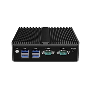 <span class=keywords><strong>Mini</strong></span> <span class=keywords><strong>PC</strong></span> sans ventilateur Intel N100 N5105 <span class=keywords><strong>N6000</strong></span> 2COM M.2 NVMe 2HD 1DP 2xRJ45 Ordinateur industriel Neuf Garantie de 3 ans - Product Image 2