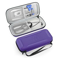 Étui rigide pour stéthoscope avec sangle de poignet, sac de rangement pour outils de diagnostic médical