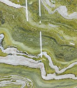 Moderne hochwertige Luxus grüne Marmorplatte Schönes Muster für Indoor Hotel Villa Wand Hintergrund Transparente Hintergrund beleuchtung - Product Image 4