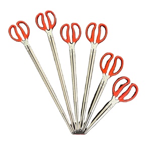 Pinza para Cangrejos, Alicates para Peces, Pinza para Carpas, Acero Inoxidable, Duradera, Ecológica, para Uso en Arroyos, Color Rojo - Product Image 1