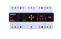 MONKO ATS 4-Arah Satu Fasa L&N Double Cut-off dengan Isolasi Netral Penuh 100A 220V