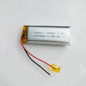 HWE индивидуальная 102050 литий-полимерная аккумуляторная батарея 1000mAh <span class=keywords><strong>3</strong></span>,7 v lipo батарея - Product Image 3