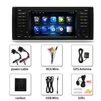 STWEI 7 inci Android AUTO Carplay Pemutar Video Multimedia Mobil Radio Bluetooth Navigasi GPS untuk BMW X5 E53 Seri 5 E38 E39
